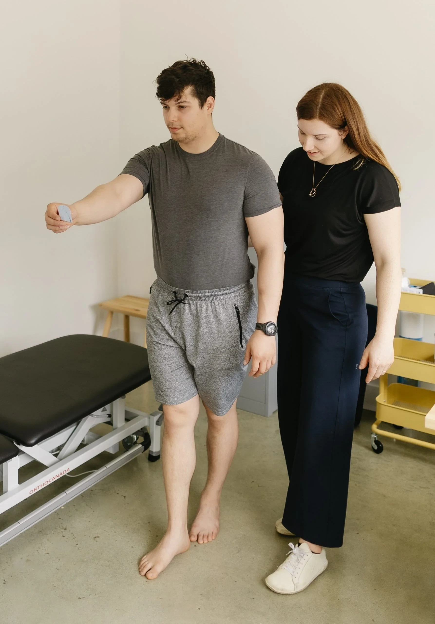 Applied neurology assessment for brain-body communication at At Ease Physio in South Surrey